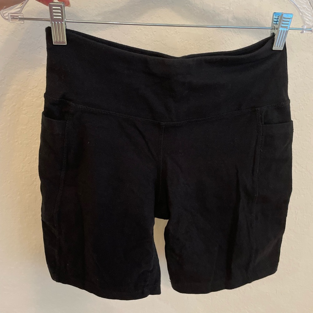 French Laundry Brand - Biker Shorts, Size Medium, Pockets on sides.